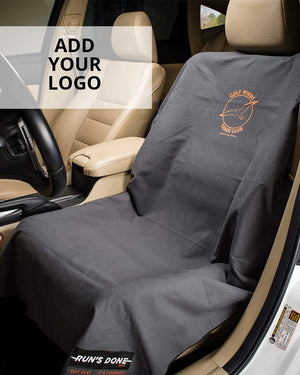 Custom Car Seat Cover - Promote your business, add your logo